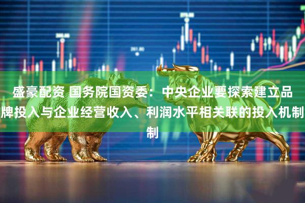 盛豪配资 国务院国资委：中央企业要探索建立品牌投入与企业经营收入、利润水平相关联的投入机制