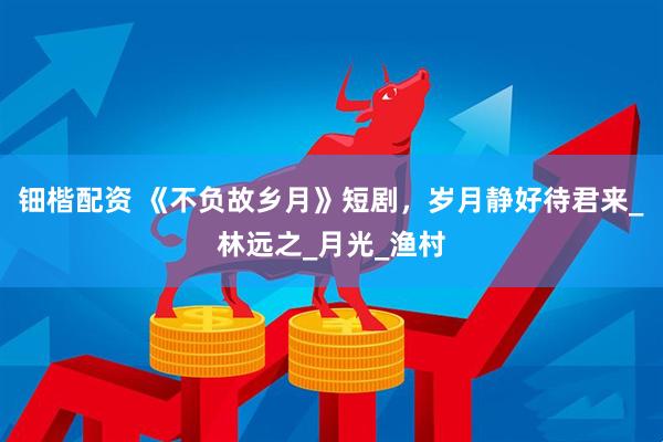 钿楷配资 《不负故乡月》短剧，岁月静好待君来_林远之_月光_渔村